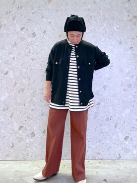 azukiさん（レディース・154cm）の秋コーディネート