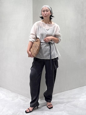 azukiさん(レディース・154cm)の夏コーディネート