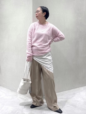 azukiさん（レディース・154cm）の冬コーディネート