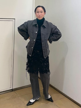 azukiさん（レディース・154cm）の秋コーディネート