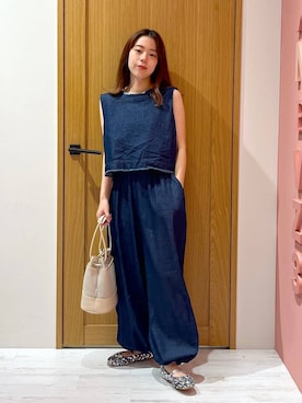 Ayamiさん(レディース・158cm)の夏コーディネート