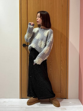 「BAYFLOW（ベイフロー）のアイテム（トップス）」を使った、Ayamiさん（骨格ナチュラル・レディース・158cm）の秋コーディネート