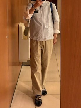「PRADA（プラダ）のアイテム（ジャケット/アウター）」を使った、Kenji ☑️さん（メンズ・167cm）の春コーディネート