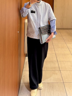 「PRADA（プラダ）のアイテム（バッグ）」を使った、Kenji ☑️さん（メンズ・167cm）の春コーディネート