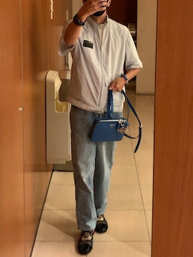 「プラダ」｜「アイテム（ジャケット/アウター）」を使った、Kenji ☑️さん（メンズ・167cm）の秋コーディネート