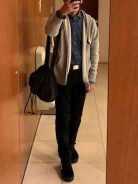 「PT（ピーティ）のアイテム」を使った、Kenji ☑️さん（メンズ・167cm）の秋コーディネート