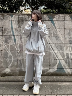 「Figments（フィグメンツ）のアイテム（ジャケット/アウター）」を使った、Figments_officialさん（レディース・161cm）の冬コーディネート