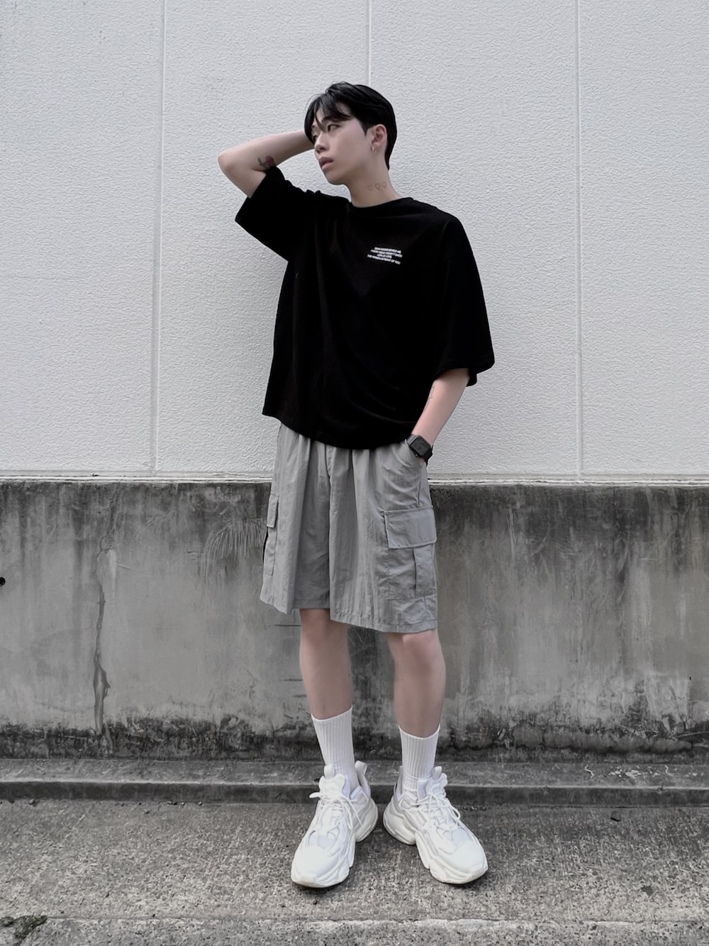 XLARGE ナイロン カーゴ ショートパンツ コーデしやすいデザイン org.jpg