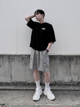 「Figments（フィグメンツ）のアイテム」を使った、Figments_officialさん（メンズ・178cm）の夏コーディネート