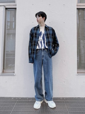 「Figments（フィグメンツ）のアイテム」を使った、Figments_officialさん（メンズ・178cm）の春コーディネート