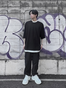 「Figments（フィグメンツ）のアイテム」を使った、Figments_officialさん（メンズ・178cm）の夏コーディネート