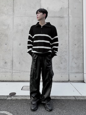 「Figments（フィグメンツ）のアイテム」を使った、Figments_officialさん（メンズ・178cm）の冬コーディネート