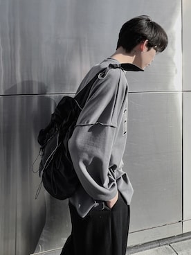 「Figments（フィグメンツ）のアイテム」を使った、Figments_officialさん（メンズ・178cm）の春コーディネート