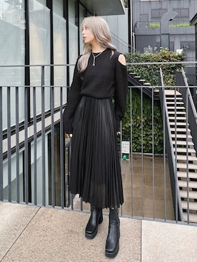 Figments_officialさん(レディース・161cm)の秋コーディネート