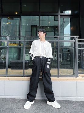 「Figments（フィグメンツ）のアイテム（アクセサリー）」を使った、Figments_officialさん（メンズ・178cm）の秋コーディネート