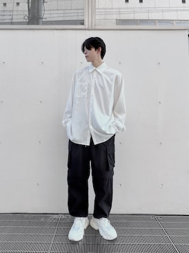 「Figments（フィグメンツ）のアイテム」を使った、Figments_officialさん（メンズ・178cm）の夏コーディネート