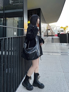 「アイテム（その他、シルバー系）」を使った、Figments_officialさん（レディース・161cm）の冬コーディネート