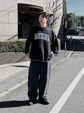 「Figments（フィグメンツ）のアイテム（アクセサリー）」を使った、Figments_officialさん（メンズ・178cm）の春コーディネート