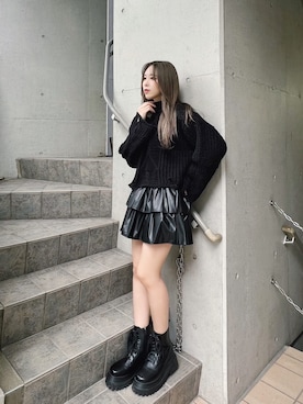 Figments_officialさん（レディース・161cm）の冬コーディネート