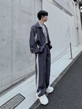 「Figments（フィグメンツ）のアイテム（ジャケット/アウター）」を使った、Figments_officialさん（メンズ・178cm）の春コーディネート