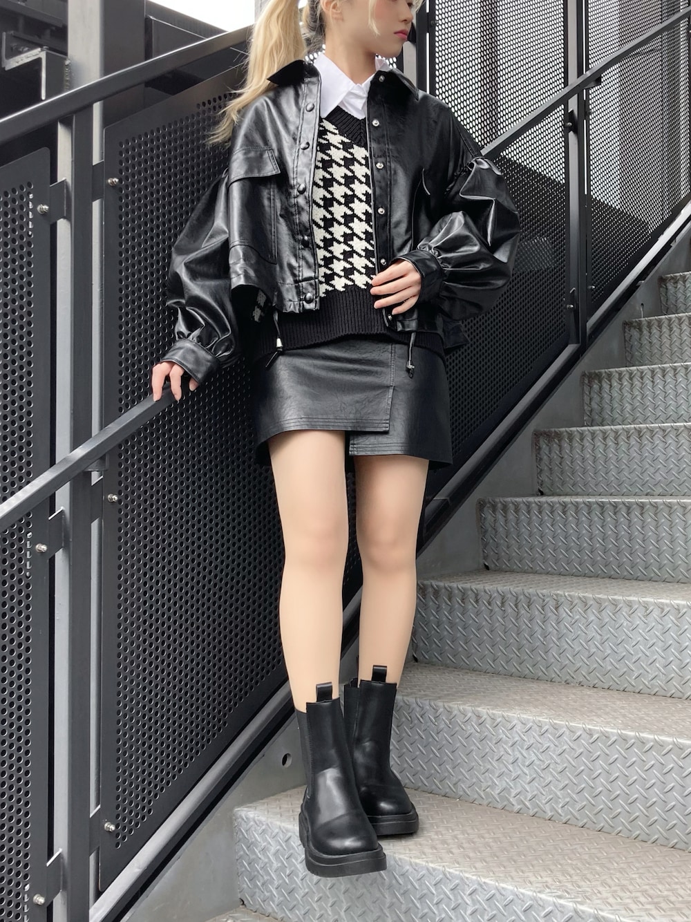 Figments_official(Figment)｜Figmentsのライダースジャケットを使った