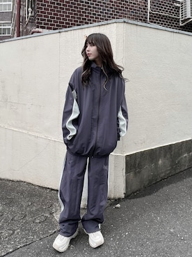 「Figments（フィグメンツ）のアイテム（ジャケット/アウター）」を使った、Figments_officialさん（レディース・161cm）の冬コーディネート