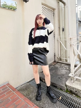 Figments_officialさん（レディース・161cm）の冬コーディネート