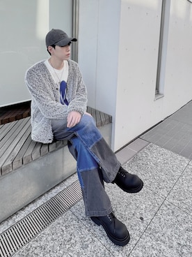 「Figments（フィグメンツ）のアイテム（帽子）」を使った、Figments_officialさん（メンズ・178cm）の秋コーディネート