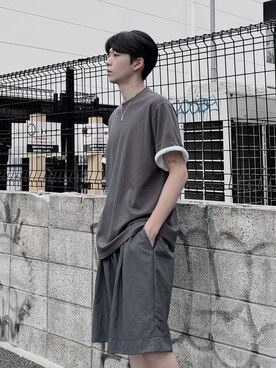 「Figments（フィグメンツ）のアイテム」を使った、Figments_officialさん（メンズ・178cm）の夏コーディネート