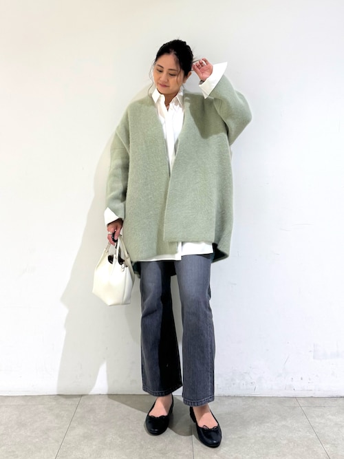 袖スリットレギュラーシャツ/オフィスカジュアル