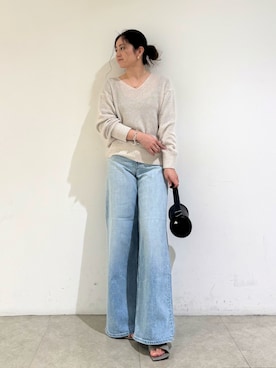 「qualite（カリテ）のアイテム（アクセサリー）」を使った、MIKUさん（レディース・155cm）の春コーディネート