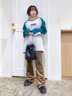 河原光希さん（レディース・144cm）の秋コーディネート