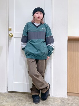 河原光希さん（レディース・144cm）の冬コーディネート