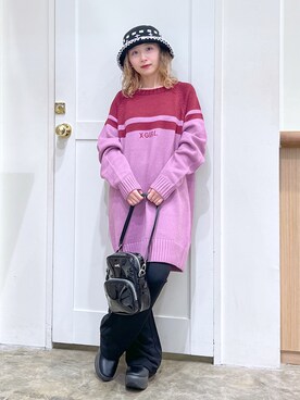 河原光希さん（レディース・144cm）の秋コーディネート