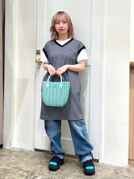 河原光希さん（レディース・144cm）の夏コーディネート