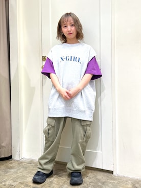 河原光希さん（レディース・144cm）の春コーディネート