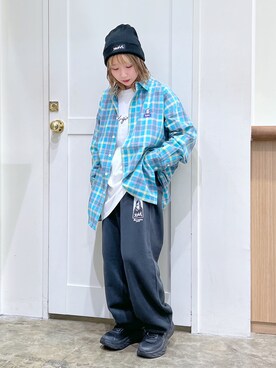 河原光希さん(レディース・144cm)の秋コーディネート