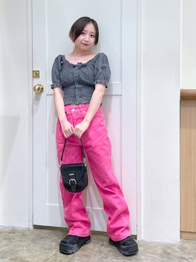 河原光希さん(レディース・144cm)の夏コーディネート