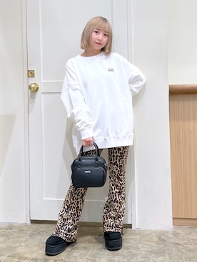 河原光希さん（レディース・144cm）の冬コーディネート