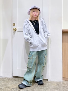 河原光希さん(レディース・144cm)の秋コーディネート