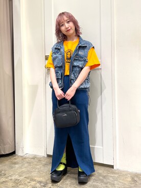 河原光希さん(レディース・144cm)の春コーディネート