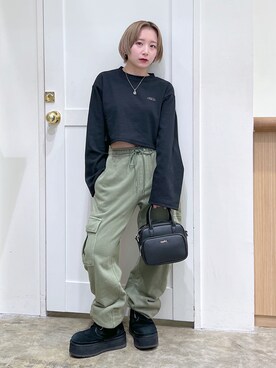 河原光希さん(レディース・144cm)の春コーディネート