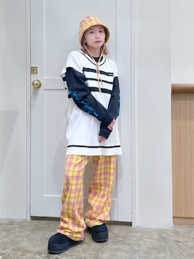 河原光希さん（レディース・144cm）の冬コーディネート