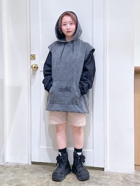 河原光希さん(レディース・144cm)の春コーディネート