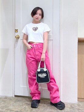 河原光希さん（レディース・144cm）の夏コーディネート