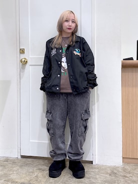「アイテム（ジャケット/アウター）」を使った、河原光希さん（レディース・144cm）の夏コーディネート