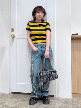 河原光希さん（レディース・144cm）の春コーディネート