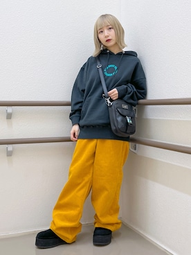 河原光希さん（レディース・144cm）の冬コーディネート