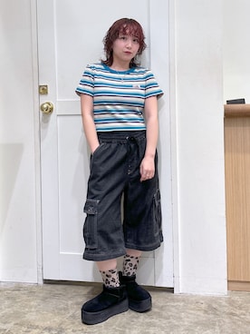 河原光希さん（レディース・144cm）の春コーディネート