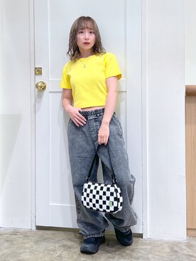 河原光希さん(レディース・144cm)の夏コーディネート